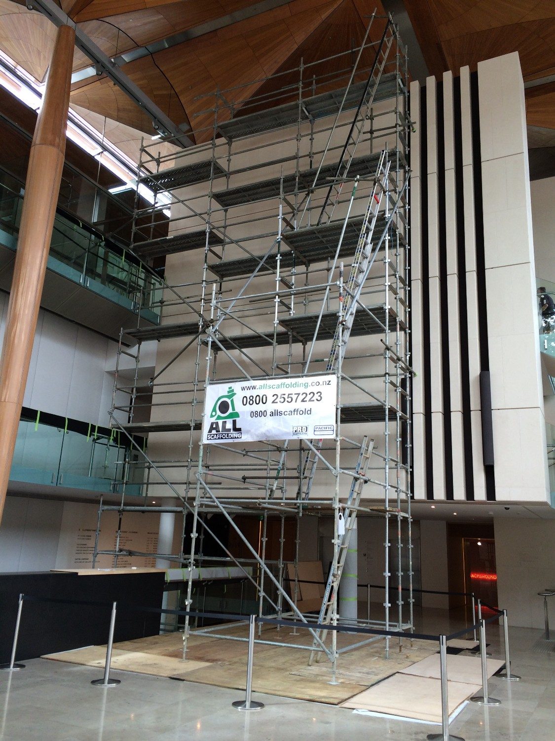 Gallery Installation Access